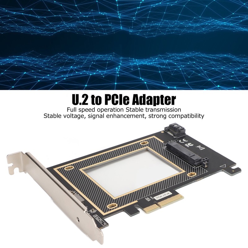 U.2 to PCIe Adapter Portable Fast Transfer PCIe 3.0 X4