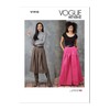 Vogue Misses' Pants Sewing Pattern Kit, Design Code V1910, Sizes