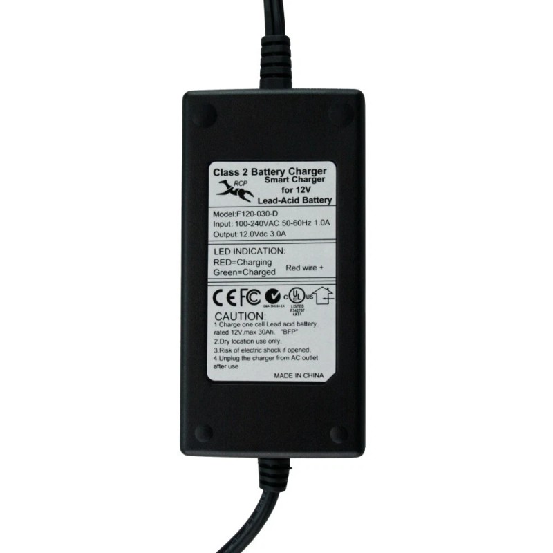 Banshee Sealed Lead Acid 12V Battery Smart Charger for Kid