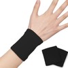 Clcyricher Wrist Support, Pack of 2, Thin Elastic Support Wristband,