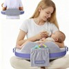 MOMFANN Nursing Pillow for Breastfeeding, 60D Firm Memory Foam