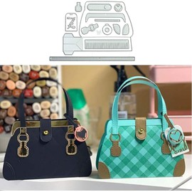 Handbag Metal Cutting Dies, Women's Bag Embossing Stencil Mould Template for DIY Scrapbook Album Paper Cards Making Art Die-Cutting and Embossing Scrapbooking Die-Cuts