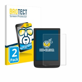 BROTECT Screen Protectors for PocketBook Basic Lux 4 Ultra Clear Pack of 2