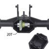 XBERSTAR Trx4M RC Front Rear Axles for Traxxas 1/18 Trx4M