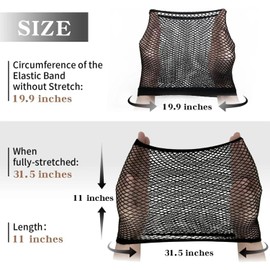 LZSLKEJI 6pcs Wig Caps to Hold Wig in Place, Wig Caps Hair Net Breathable Wig Net Cap Unisex Wig Cap to Hold Hair Net for Wigs Black Wig Caps for Women for Long Short Hair Stretchy Stocking Wig Cap