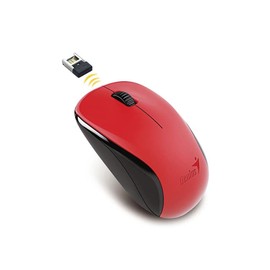 Genius Mouse NX-7000 V2 Red 1200DPI SS Optical Wire USB PC