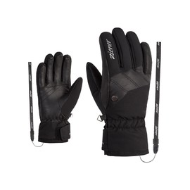 Ziener Women's Keala Ski Gloves/Winter Sports | Gore-Tex, Extra Warm, PFC Free, Black, 6