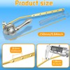 Boltigen Universal Front Mount Toilet Handle, Toilet Trip Lever Handle
