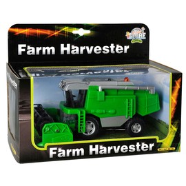 Kids Globe 510696 - Combine harvester with light and sound, assorted colors, color not selectable
