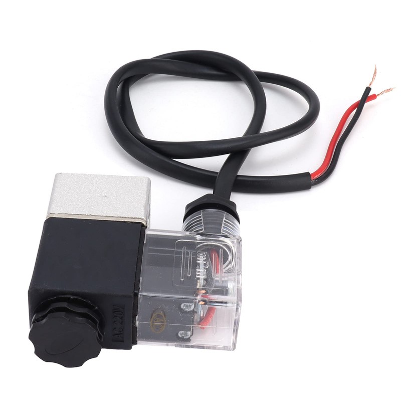 TICFOX Electric Solenoid Air Valve Responsive Durable Air‑Tight Easily Operate