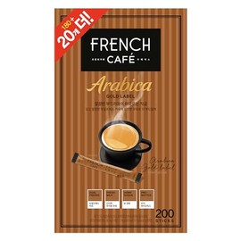 Namyang French Cafe Arabica Gold Label Instant Coffee Mix (200 Sticks)