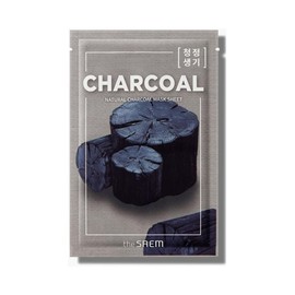 [THE SAEM] Natural Face Sheet Mask Skincare - Color: Charcoal