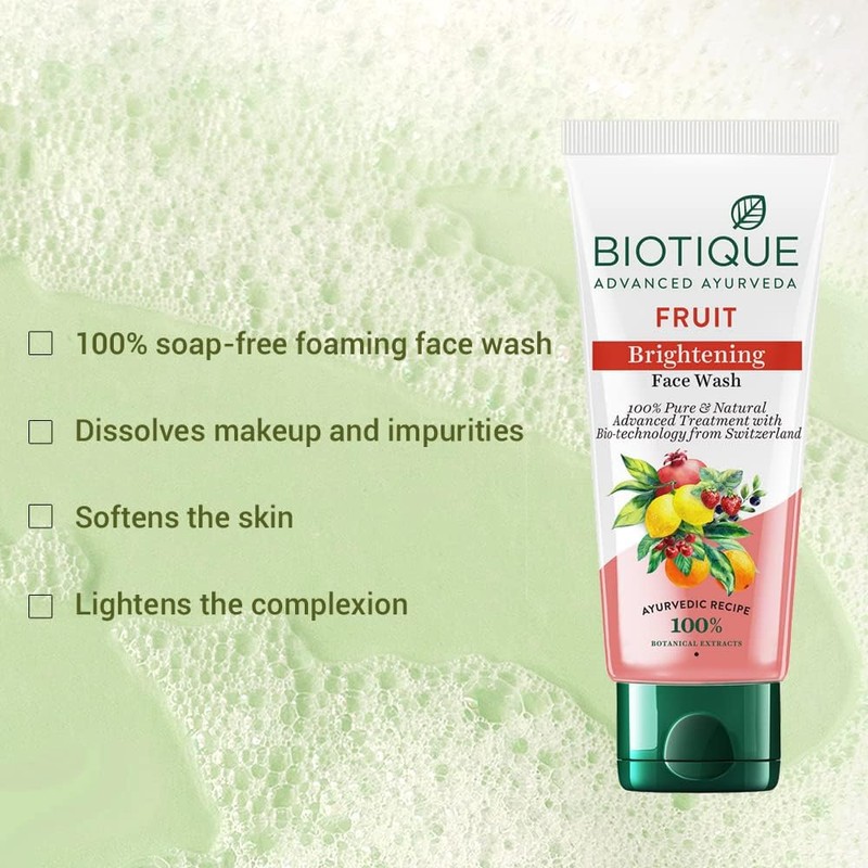 Biotique Bio White Advanced Fairness Face Wash 50 ml by