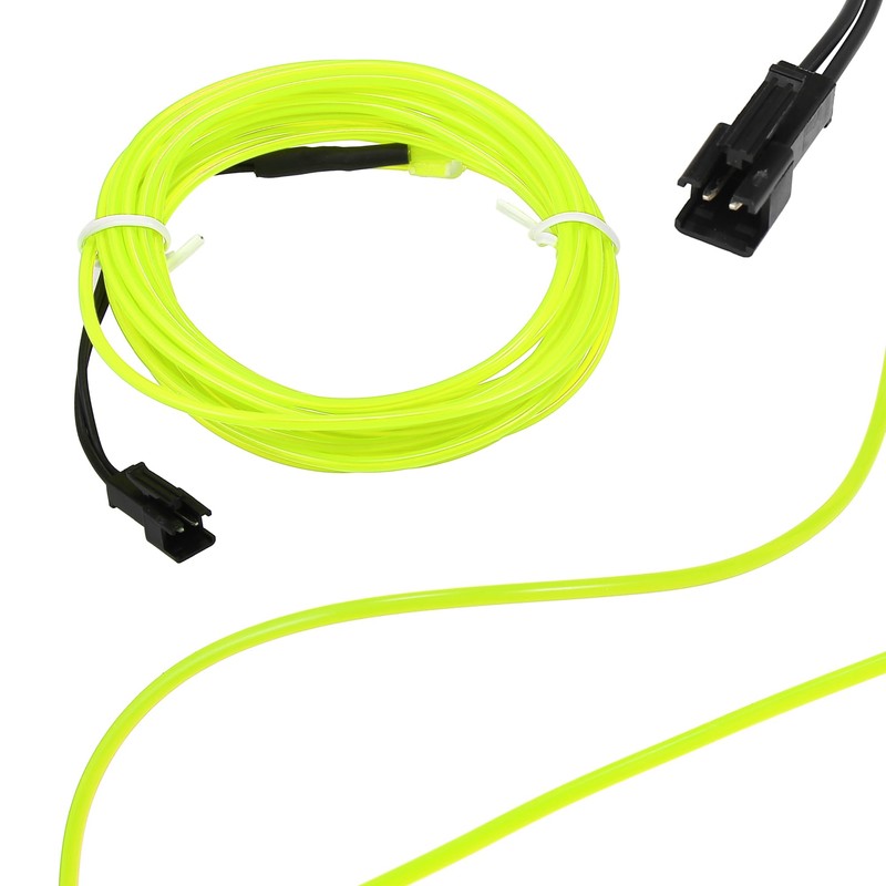 X AUTOHAUX 3 Meter/10ft Car Interior Neon EL Wire Strip