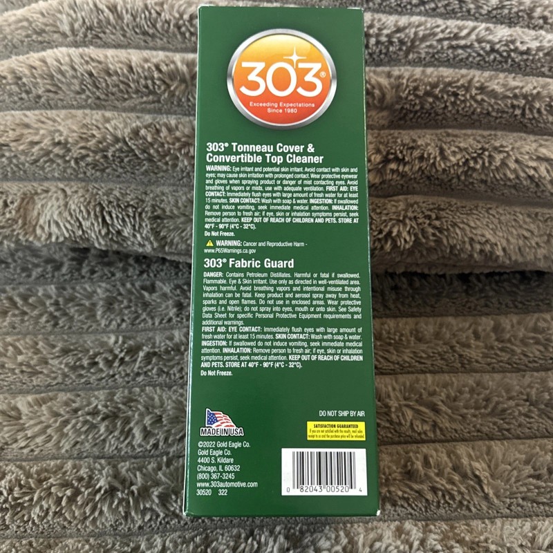 303 Fabric Convertible Top Care Kit- Fabric-Tonneau & Convertible Top