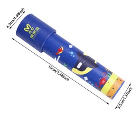 6 PCS Kaleidoscope Novelty Toy(7.48in*1.69in), Classic Kaleidoscope Toy,Kaleidoscope Educational Toys, School Classroom Prizes for Children, Birthday Boys and Girls (Random Style)