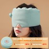 TABKSOLA Wireless Heat Glasses, Heated Eye Mask to Relieve Dry
