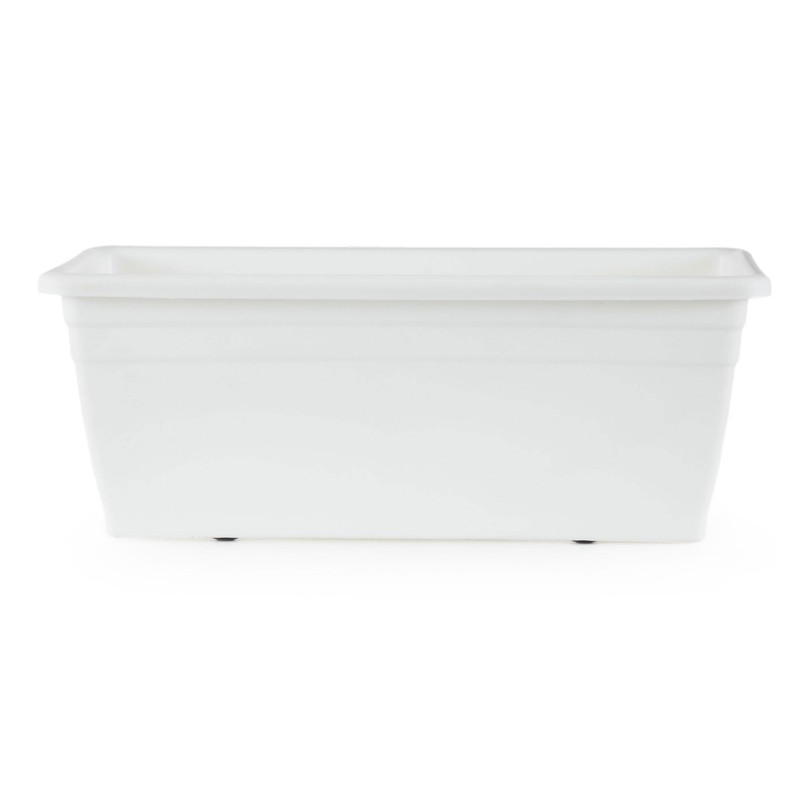 HC Companies 24 inches Deck Rail Box Planter with Easy