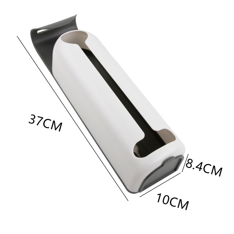 Wall Mounted Plastic Bag Protector Kitchen Organizer Space Saving Design