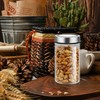 BORDEAG 2 pieces coffee canister, airtight, coffee bean container, 800
