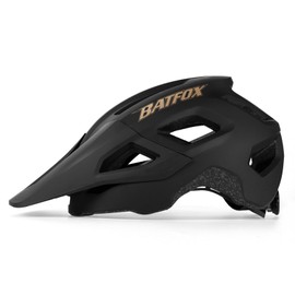 BATFOX Bike Helmet for Adult Men & Women - Adjustable Mountain & MTB & Road Bicycle Helmet (54-61cm) with Ultra-Light Ventilation