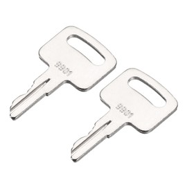 sourcing map Equipment Key, Aerial Lifts Ignition Keys for Scissors Lift, Man Lift (Part Number 9901, 2860030) 2Pcs