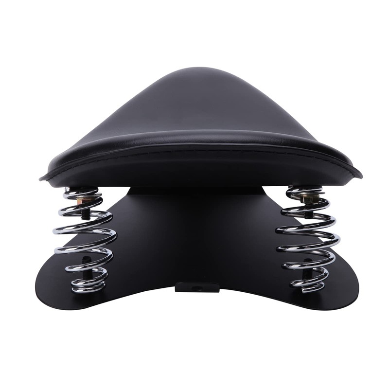 DREAMIZER Motorcycle Seat Cushion Driver Solo Seats with Spring Bracket