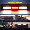 Nilight Third Brake Light Tail High Mount 3rd Stop Cargo