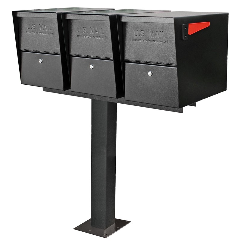 Mail Boss 7140 Box Spreader Bar for Three-Mailbox Applications, 3,