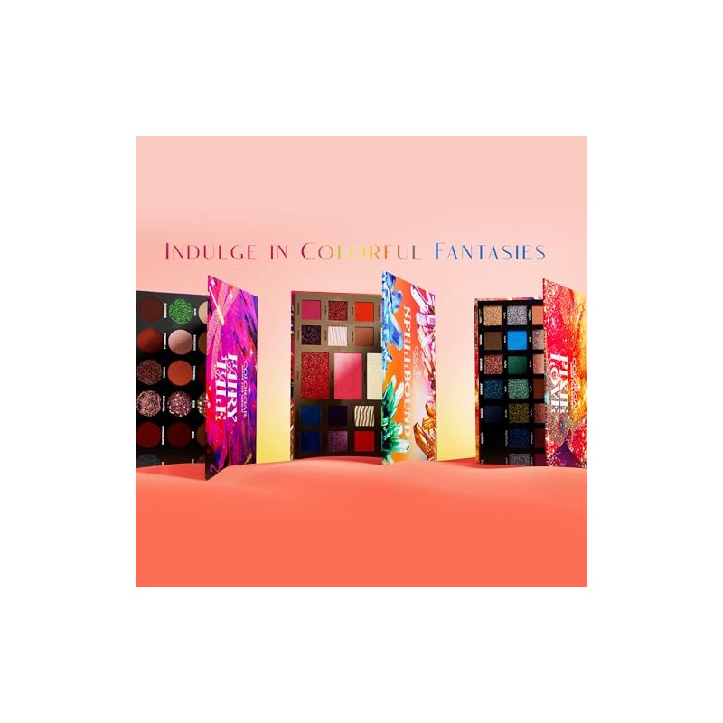 Colorbar Paleta de Sombras - Sombras Brillantes Pigmentadas - Resistente
