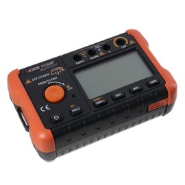 AllGIFT VC60B+ Digital Insulation Resistance Tester, 500V Megger 1000V Digital Shake Table, Accurate Megohm Meter for DC/AC Voltage Testing and Resistance Measurement