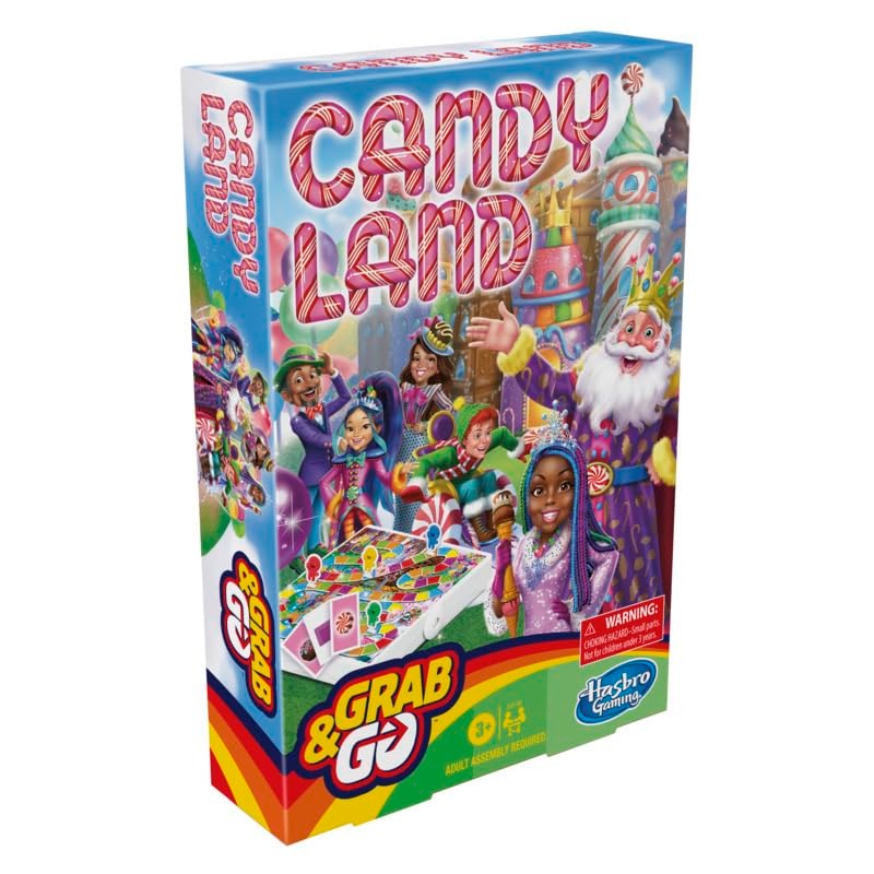 Candy Land Grab and Go Travel Board Game