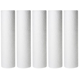 IPW Industries Inc. - Whole House Water Filter Replacement Cartridge, 50-Micron Poly-Spun Sediment Filtration System for Home Water - Watts Premier, 5 Pack