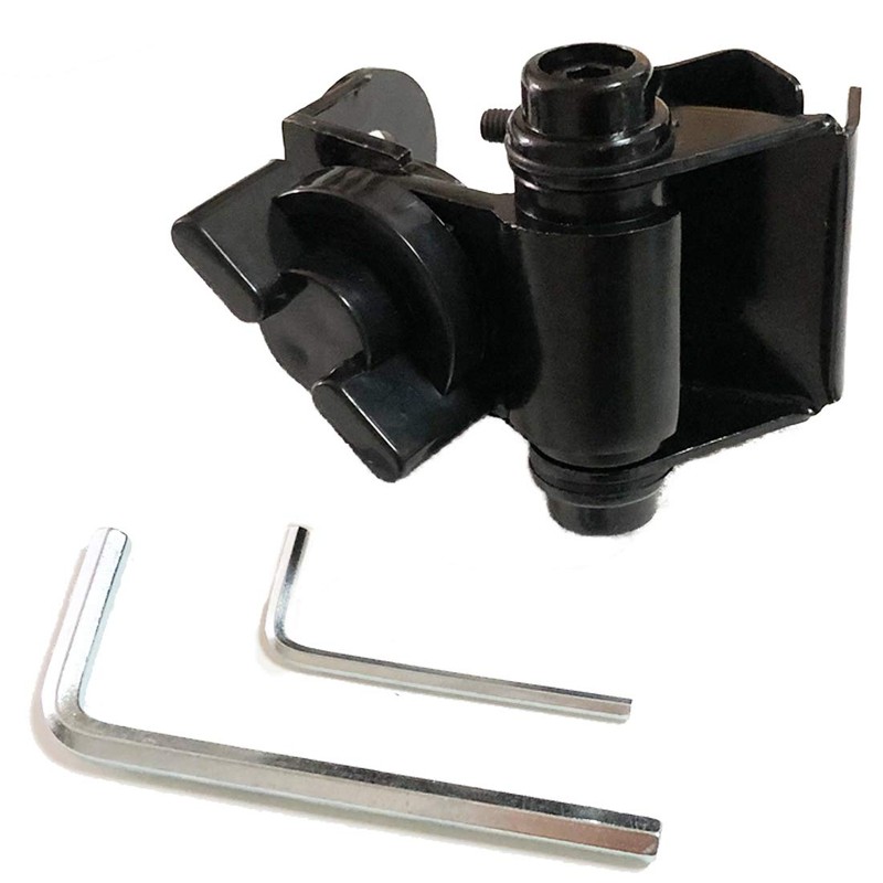 A'sTool Antenna Base for Roof Side Biaxial Diversion Black