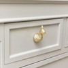 Melody Maison Gold Peacock Drawer Knob