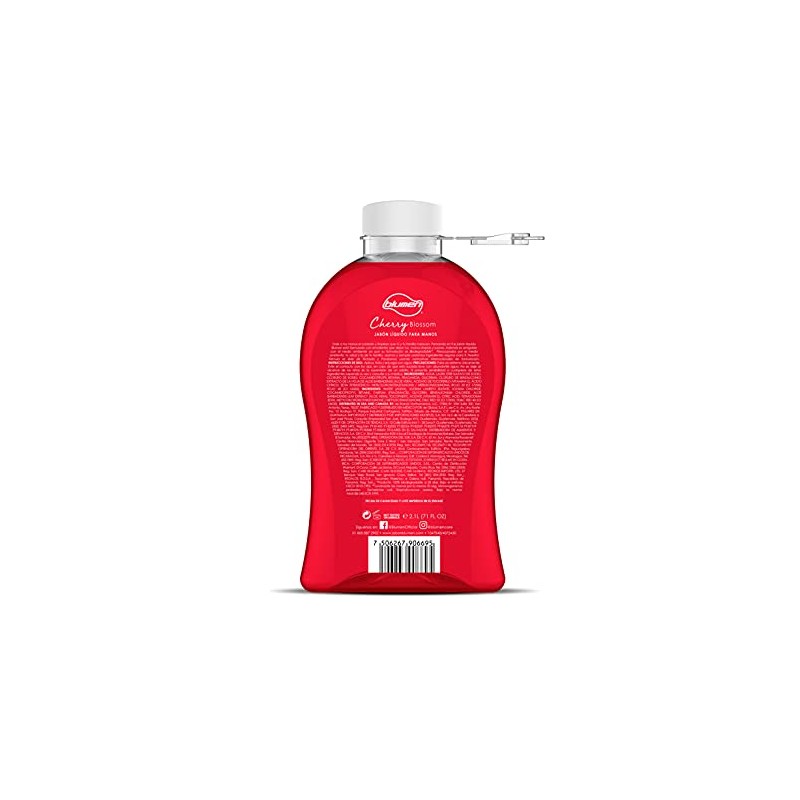 Blumen Jabon Liquido Cherry Botella Gota 2100ml