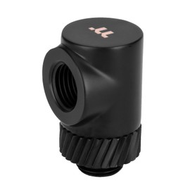 Thermaltake Pacific SF 90 Degree Adapter Matte Black/DIY LCS/Fittings CL-W396-CU00MK-A