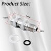 XTPTFABS Repair Kits Compatible with Pressure Washer Rotary Flat Surface