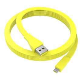 Gneinour UE Speaker Charger Cord Compatible with UE Boom 3, Boom 2, Boom, Megaboom 3, Megaboom, Wonderboom 3, Wonderbooms 2, Wonderboom, Blast, Megablast Speaker, 4ft (Yellow)