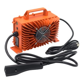 xiixtoo 48V 20A Replacment Golf Cart Battery Charger for 48 Volt Ez-Go EZgo RXV/TXT with Triangle Style RXV Plug Waterproof with LED Display