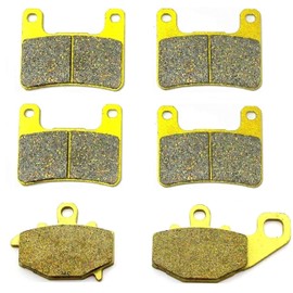 Master Chen Brake Pads for Kawasaki Ninja 1000 ZX10R ZX 1000 ABS 2008 2009 2010 2011 2012 2013 2014 2015 2016 2017 2018 2019 2020 / Z 1000 ABS ZR 1000 2010-2016 Front Rear Brakes FA379 FA192 MC0537