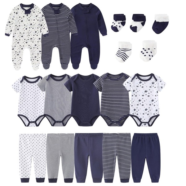 falianni Baby Boy Girl 18 Pack Layette Set Cotton Infant