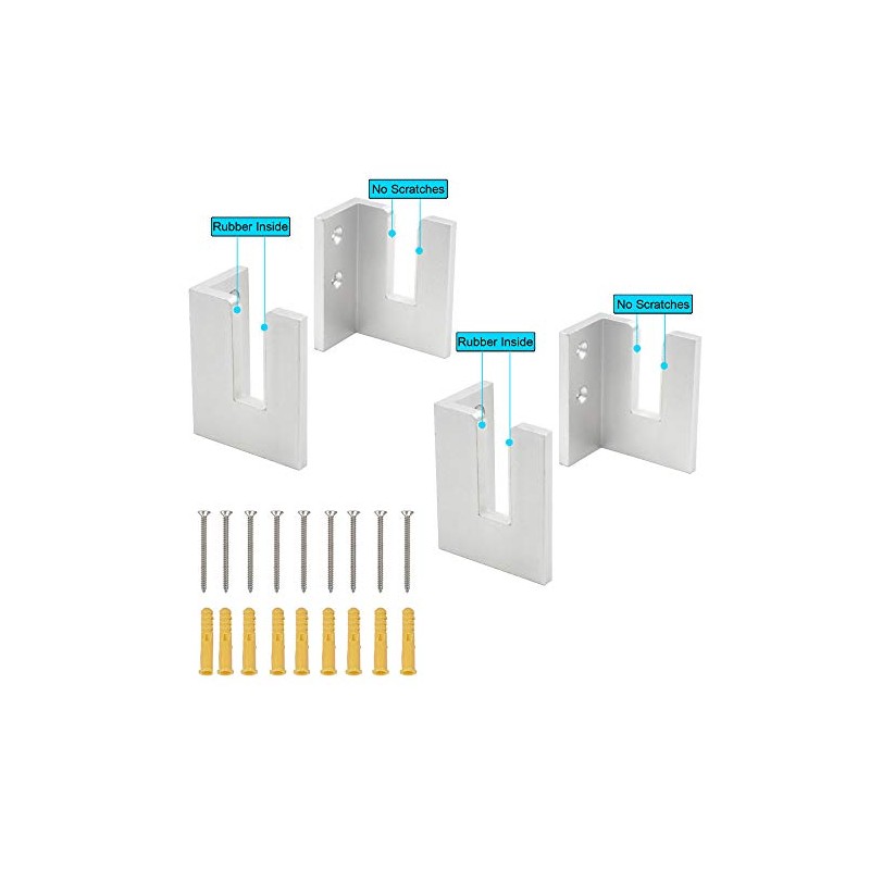 YYST Snowboard Wall Mount Snowboard Wall Rack Hanger - No