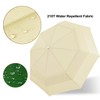 Lejorain Compact Windproof Travel Umbrella - 54 inch Large Collapsible