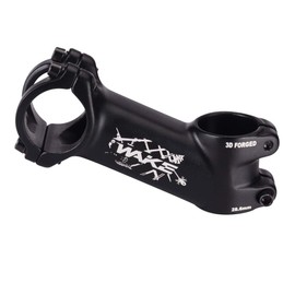 CYSKY Bike Stem 25 Degrees 31.8 60 mm/70 mm/90 mm/110 mm MTB Stem Mountain Bike Handlebar Stem for Bicycle, Road Bike, MTB, BMX, Cycling (90 mm)