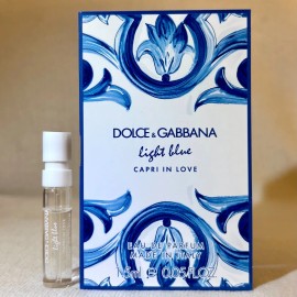 Dolce&Gabbana Dolce & Gabbana Light Bue Capri In Love Pour Homme + Women EDP Sample Spray Set