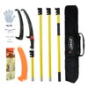 Jovant Manual Pole Saw,6.5-13 ft Extendable Pole with Double Lock