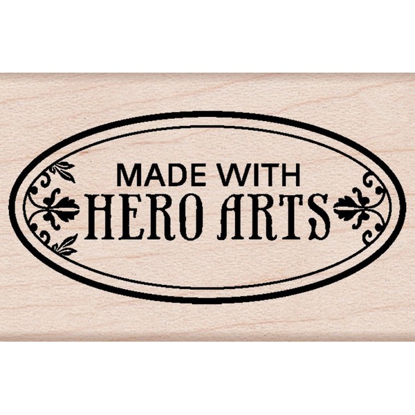 Hero Arts Woodblock Stamp, Made with Hero Arts