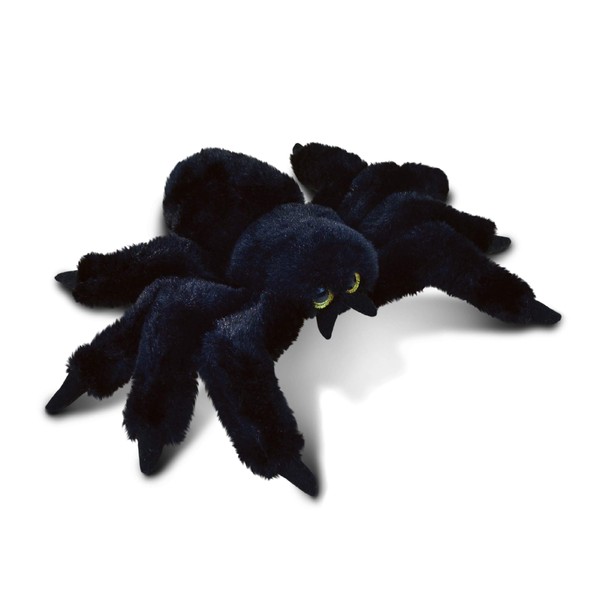 DolliBu Black Spider Super Soft Stuffed Animal, Cute Realistic Stuffed Animals for Girls. Boys and Adults Animal Gifts, Kids Spider Nursery Décor for Newborn, Cuddly Spider Baby Plush Toys - 8 inches