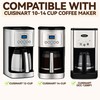 Coffee Filter Compatible with Cuisinart Coffee Maker, Permanent Stainless Cone